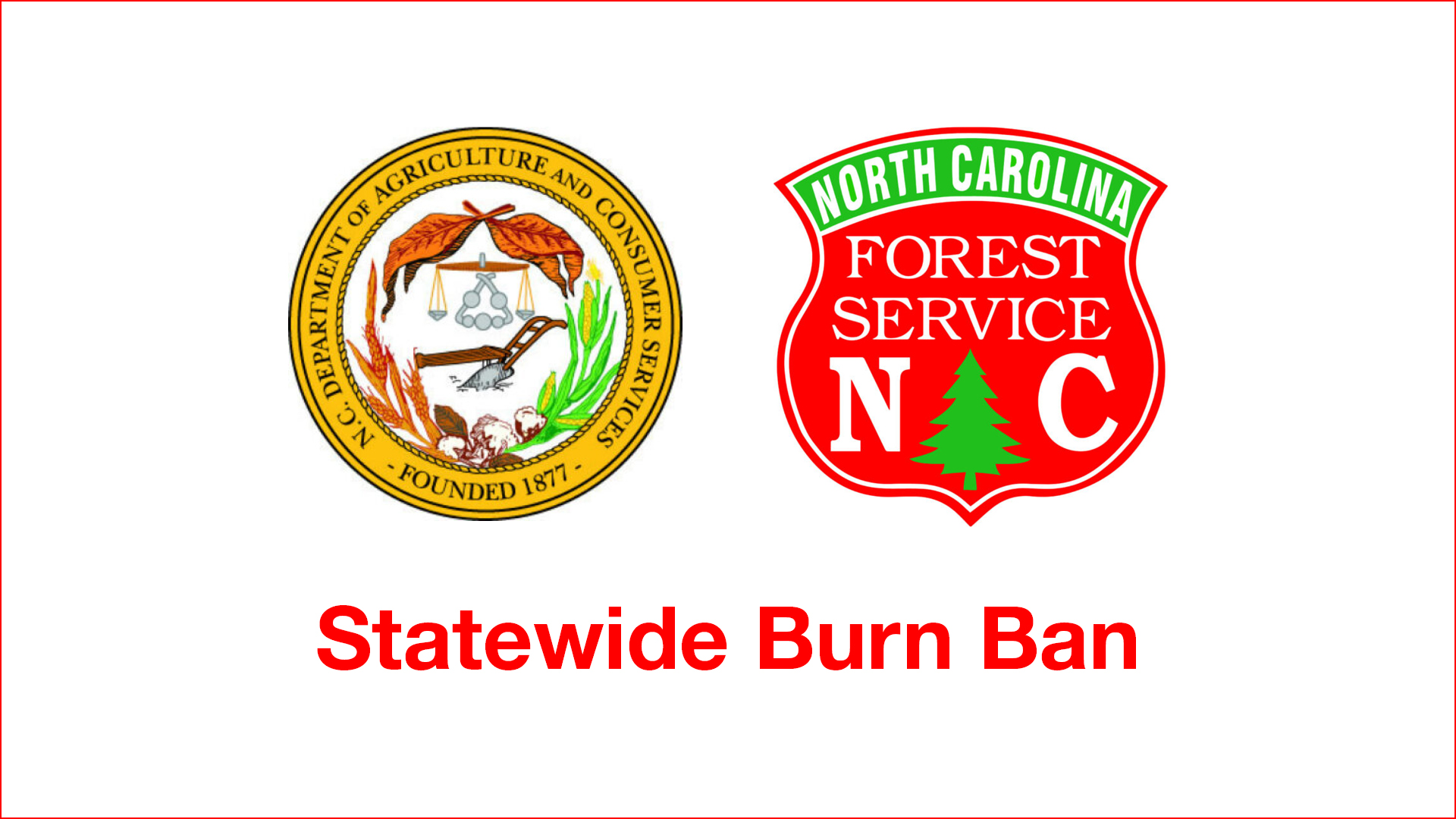 statewide burn ban