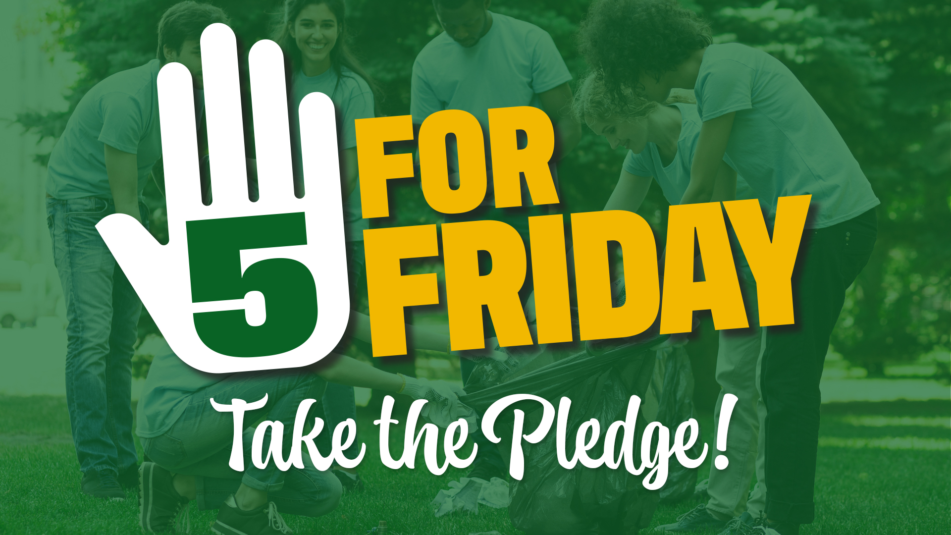 Five for Friday Take the Pledge