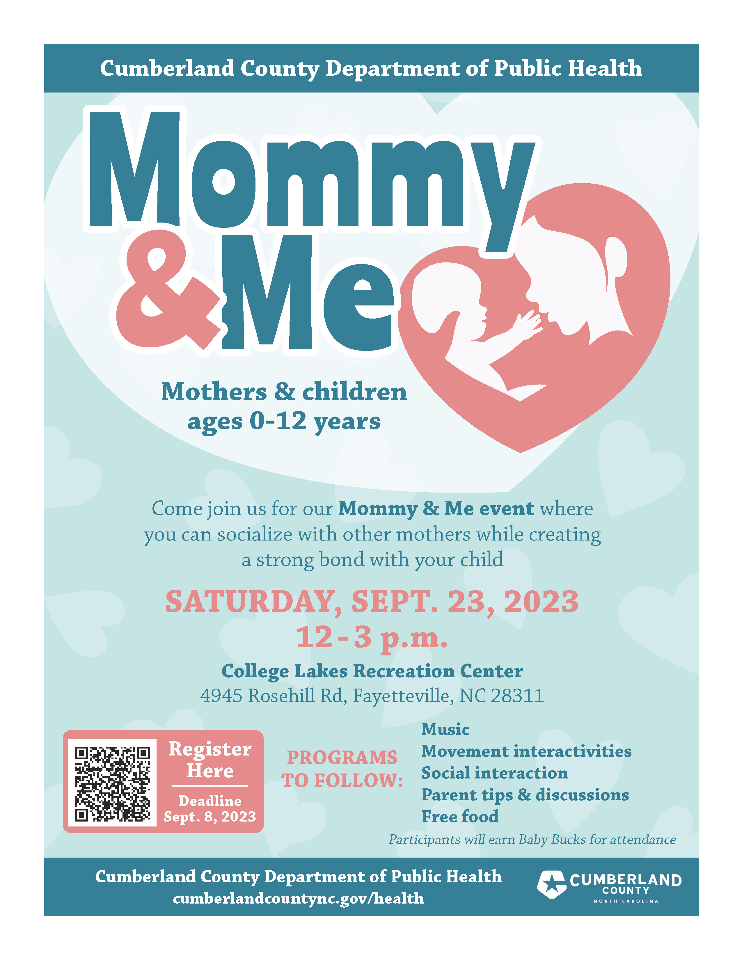 Mommy & Me Flier - Sept 2023 Mommy & Me Flier - Sept 2023
